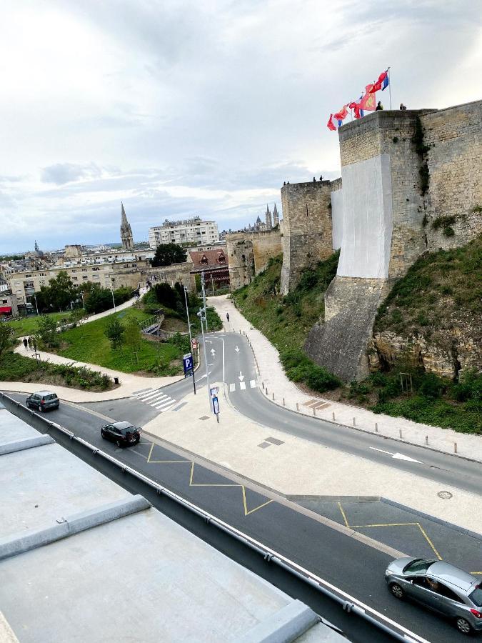 Castle - Vue Sur Le Chateau - Hypercentre Caen Exteriér fotografie
